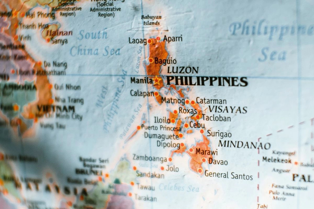 1875 Carta General del Archipielago Filipino 1902 US Edition